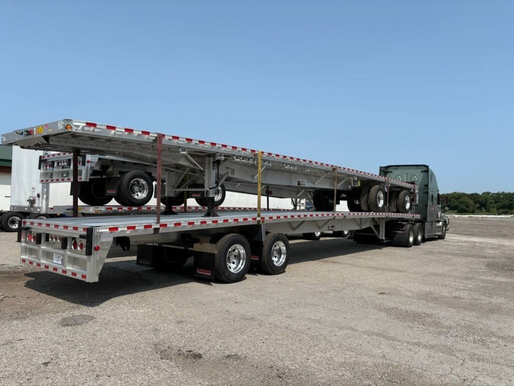flatbed trailer